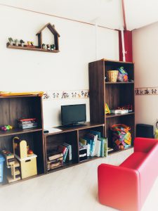 キッズスペース模様替えしました