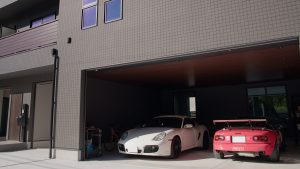 大人かっこいいガレージハウス